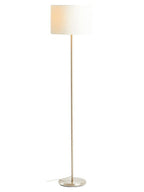 Cream Waffle Effect Shade Floor Lamp | Forma