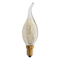 C35t E14 220v 40 Watt Bulb - 115mm | Bulbs