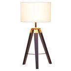 Tripod Table Lamp with Black Base | Malvern