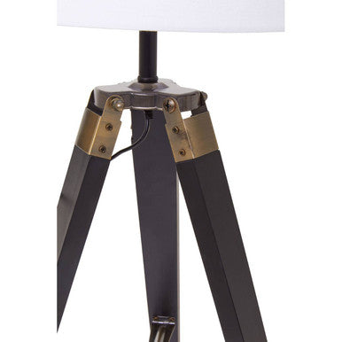 Tripod Table Lamp with Black Base | Malvern