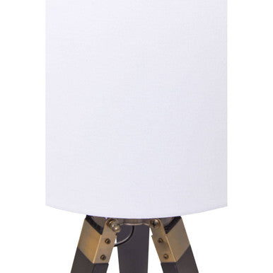 Tripod Table Lamp with Black Base | Malvern