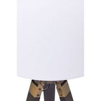 Tripod Table Lamp with Black Base | Malvern