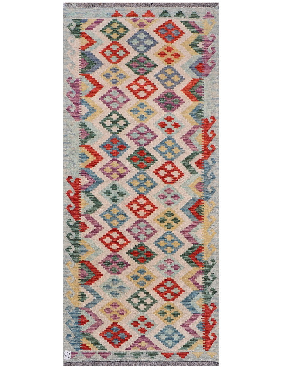 Maimana Kilim - 195 x 84 cm
