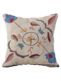 Suzani Hand Embroidered Cushion Cover - 45 x 45 cm