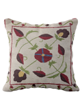 Suzani Hand Embroidered Cushion Cover - 45 x 45 cm