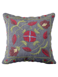 Suzani Hand Embroidered Cushion Cover - 45 x 45 cm