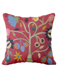 Suzani Hand Embroidered Cushion Cover - 45 x 45 cm
