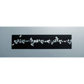 Raised Design Wall Art | Silver Beads