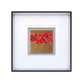 Poppies 2 Square Framed Wall Art