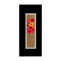 Poppies 2 Tall Framed Wall Art