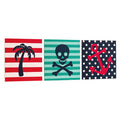 3 Assorted Wall Plaque | Pirate