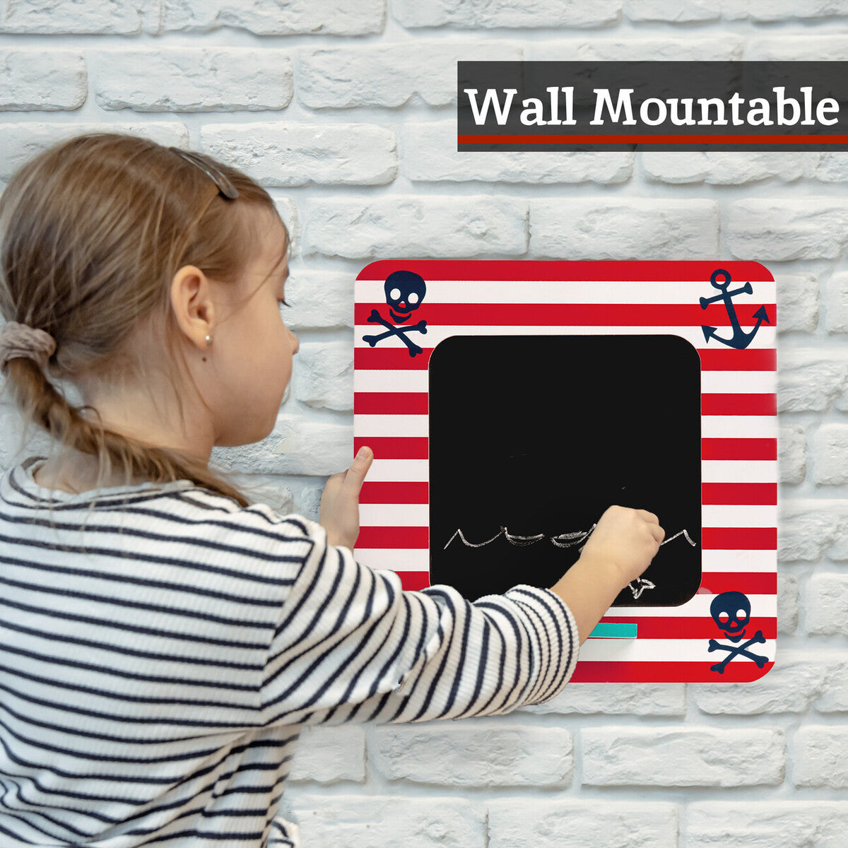 Wall Mountable Chalkboard | Pirate