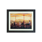 Framed Winery Terrace Wall Art | City
