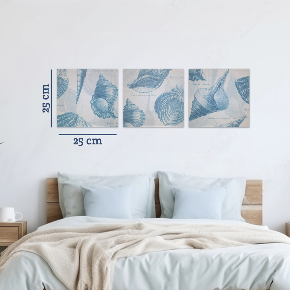 Set of Three Wall Plaques | Echo