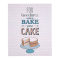 Bake Some Cake Wall Plaque | Pretty Things