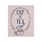 Cup of Tea Wall Plaque | Pretty Things