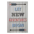Kids Let New Adventures Begin | Wall Plaque