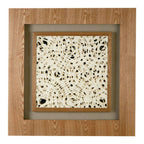 Framed Lattice Design Wall Art | Nason