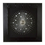 Framed Silver Abstract Wall Art | Nason
