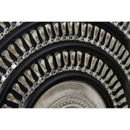 Nason Framed Silver Disc Wall Art