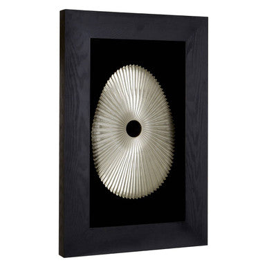 Framed Oval Carving Wall Art | Nason