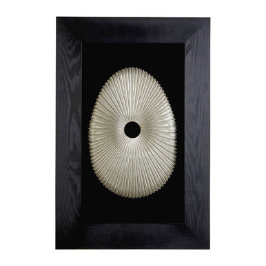Framed Oval Carving Wall Art | Nason