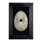 Framed Oval Carving Wall Art | Nason