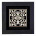 Framed Filigree Carving Wall Art | Nason