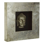 Framed Silver Buddha Wall Art | Nason