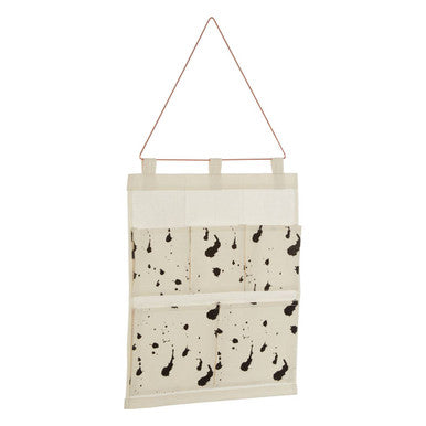 White Wall Hanging Pocket Organiser | Verti