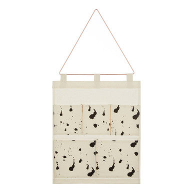White Wall Hanging Pocket Organiser | Verti