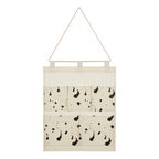 White Wall Hanging Pocket Organiser | Verti
