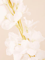 Fiori Tall White Delphinium Flower Stem