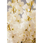 Fiori Tall White Delphinium Flower Stem