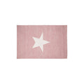 Pink and White Star Rug | Kids Rugs