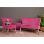 Pink and White Star Rug | Kids Rugs