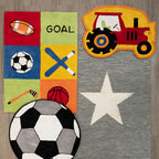Kids Tractor Rug