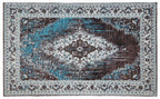 Bosie Large Teal Rug | Morvi