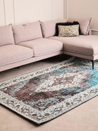 Bosie Large Teal Rug | Morvi