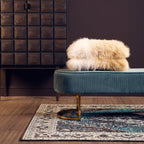 Bosie Large Teal Rug | Morvi