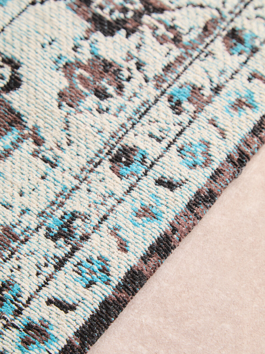Bosie Large Teal Rug | Morvi