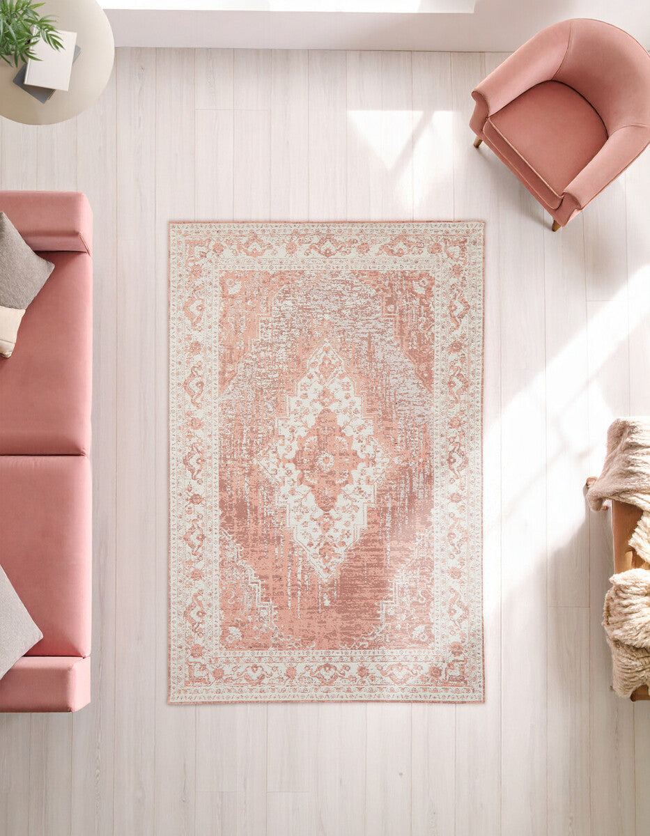 Bosie Small Pink Rug | Morvi