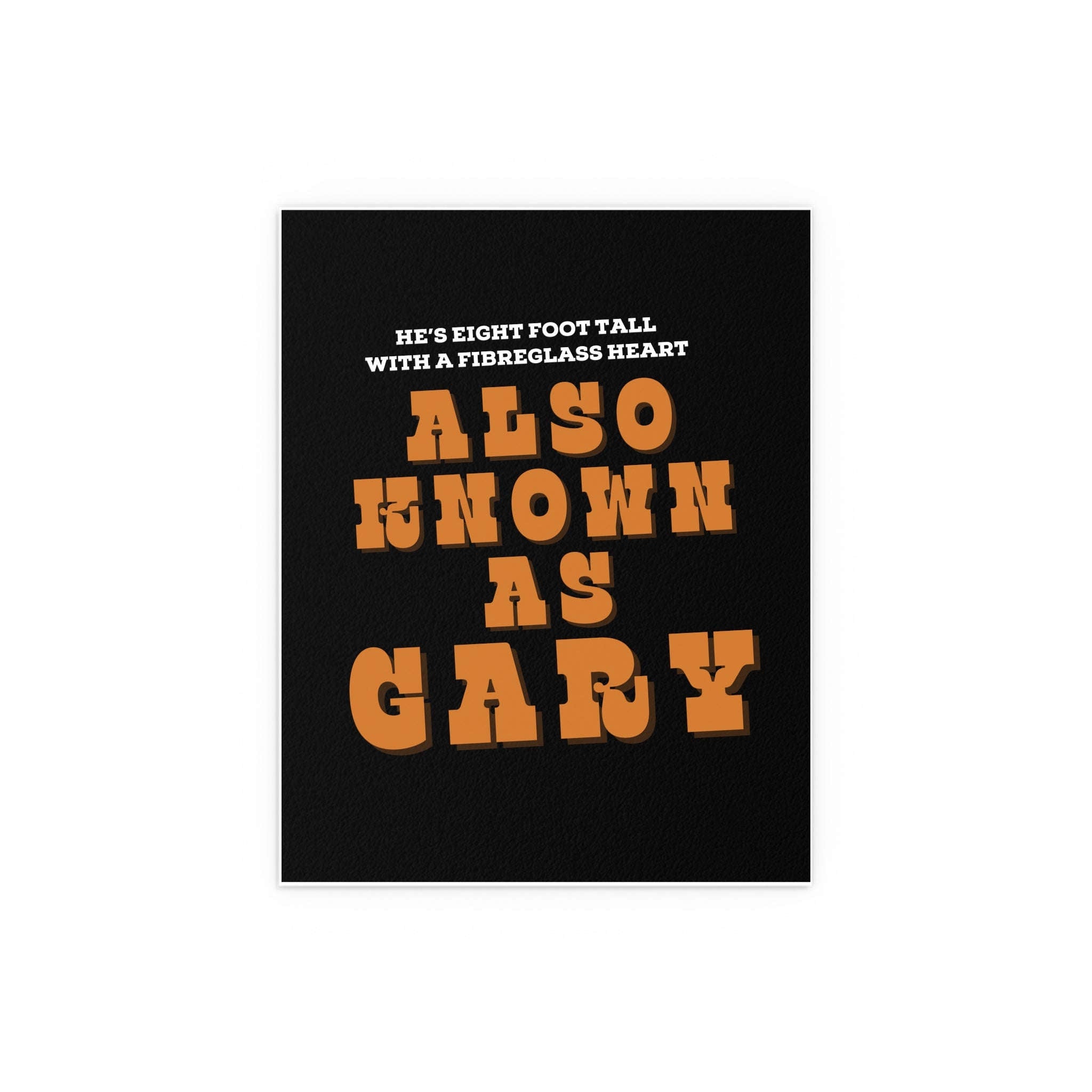 Blossoms - Gary (Black & Orange)