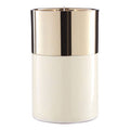 White Large Wax Filled Candle | Elva