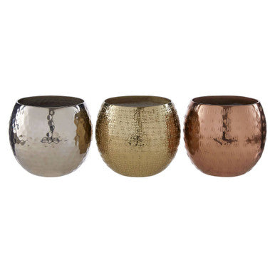 Ayla Wax Filled Candles - Set of 3