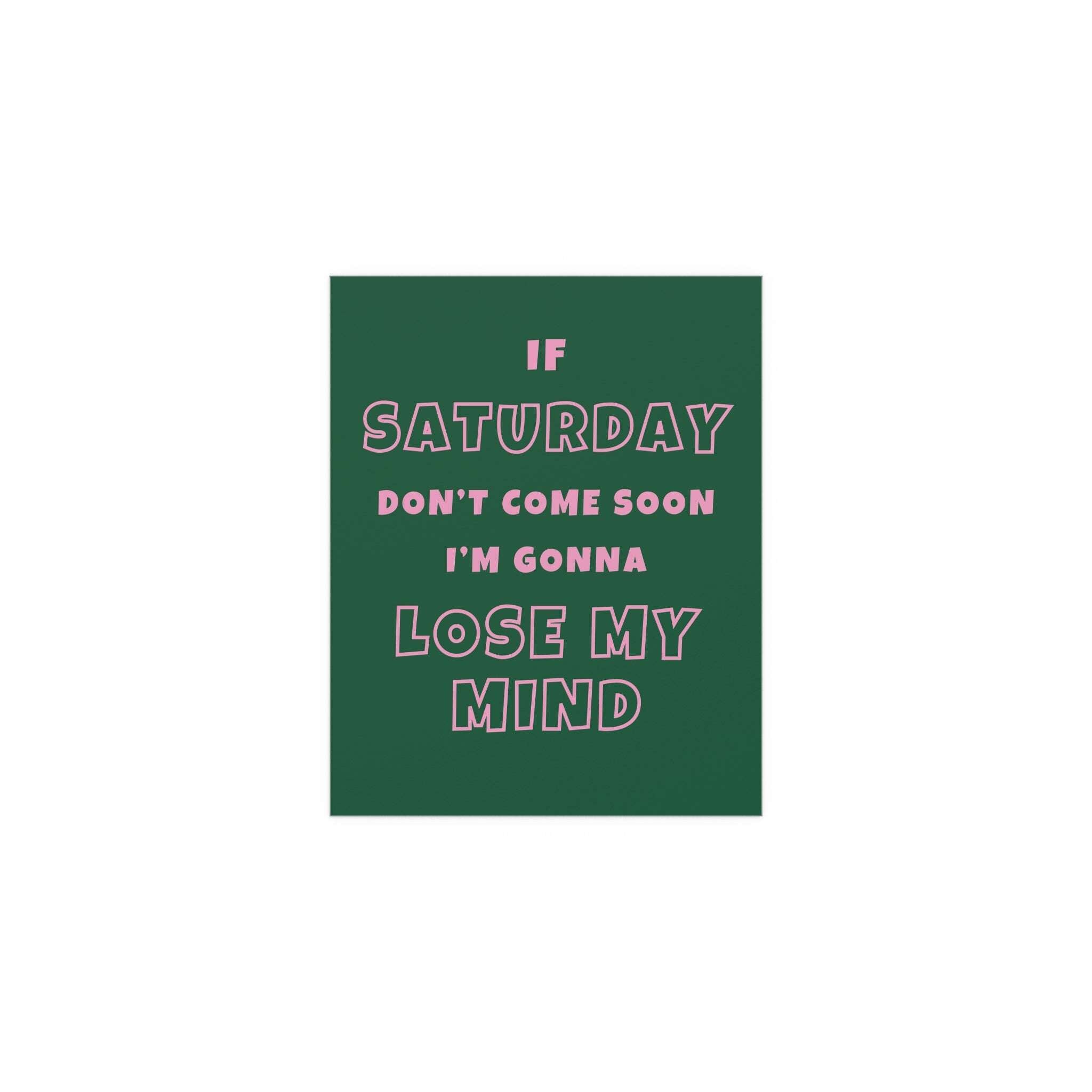 Sam Fender - Saturday (Green + Pink)