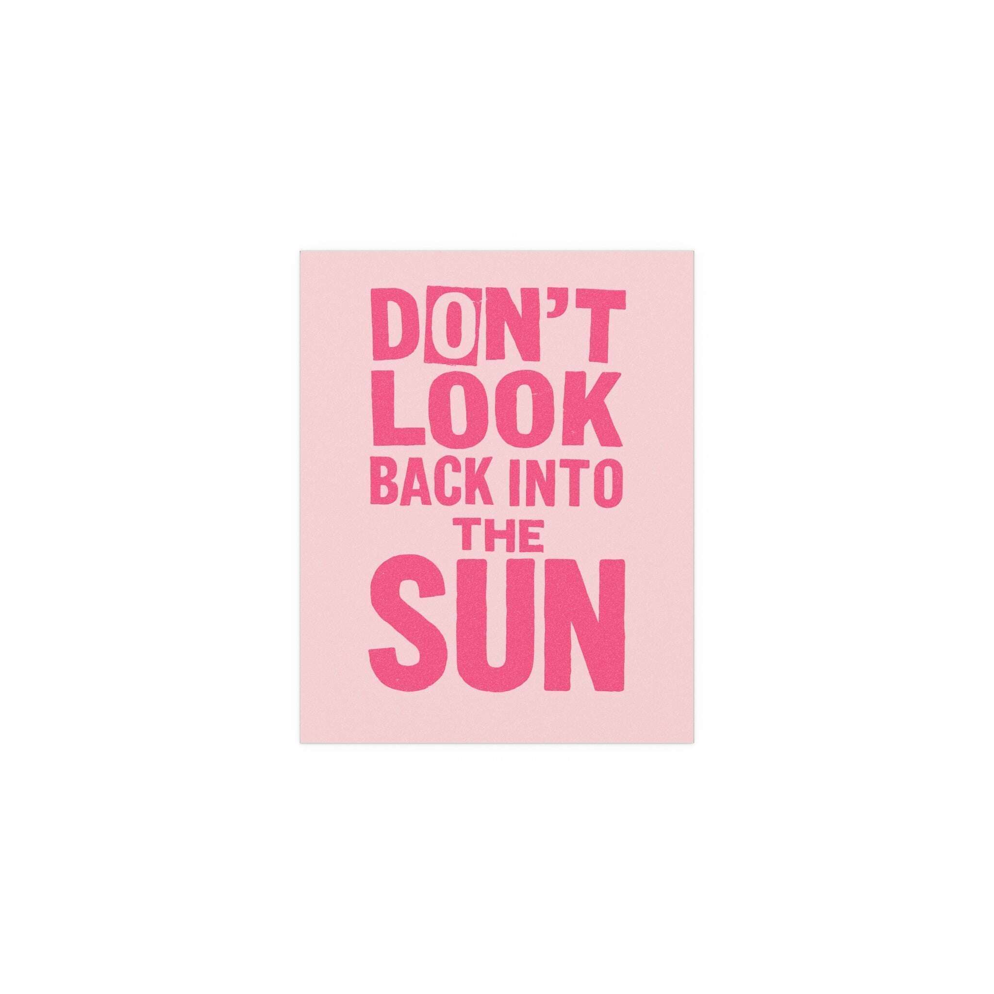 The Libertines - Don't Look Back Into The Sun - Pink