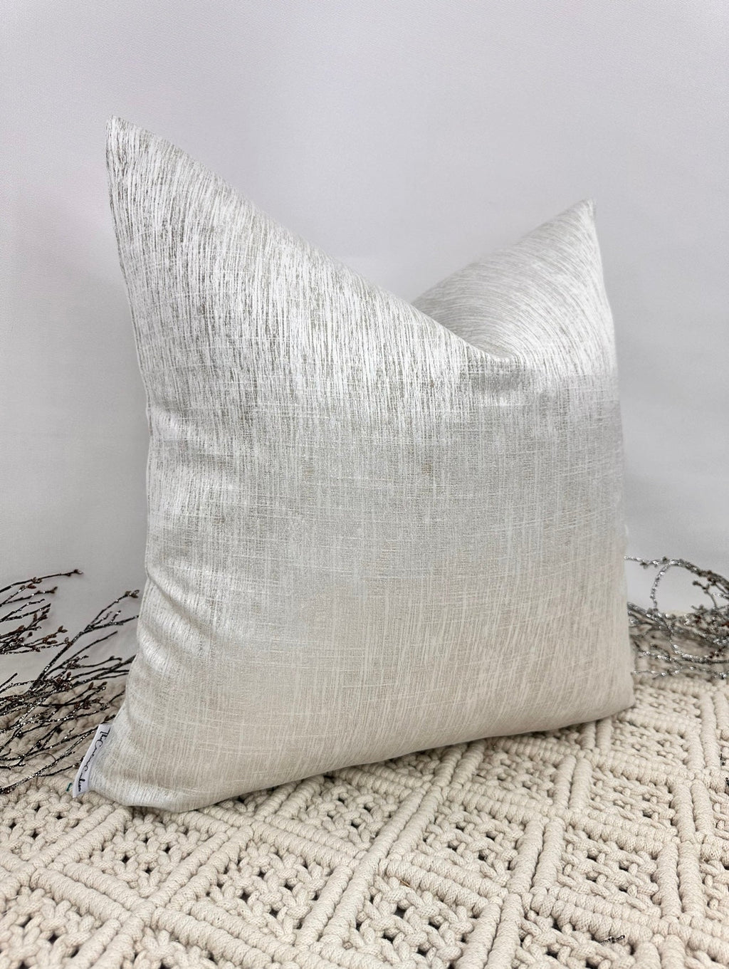 The Couture Cushion - The Champagne Alpina - Style No. 14b