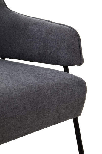 Ash Velvet Chair | Henia