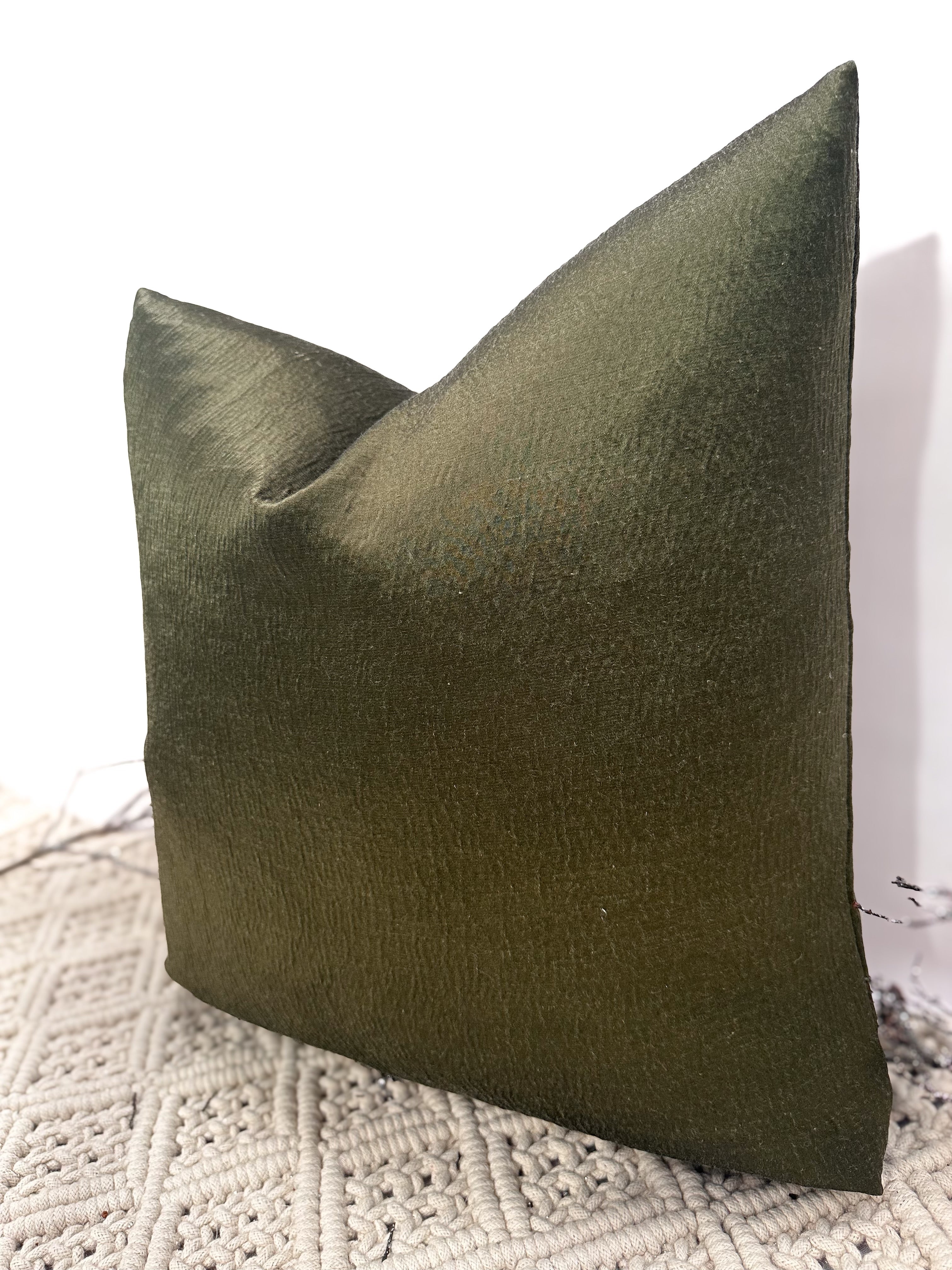 The Couture Cushion - The Everest Green Laurent - Style No. 24